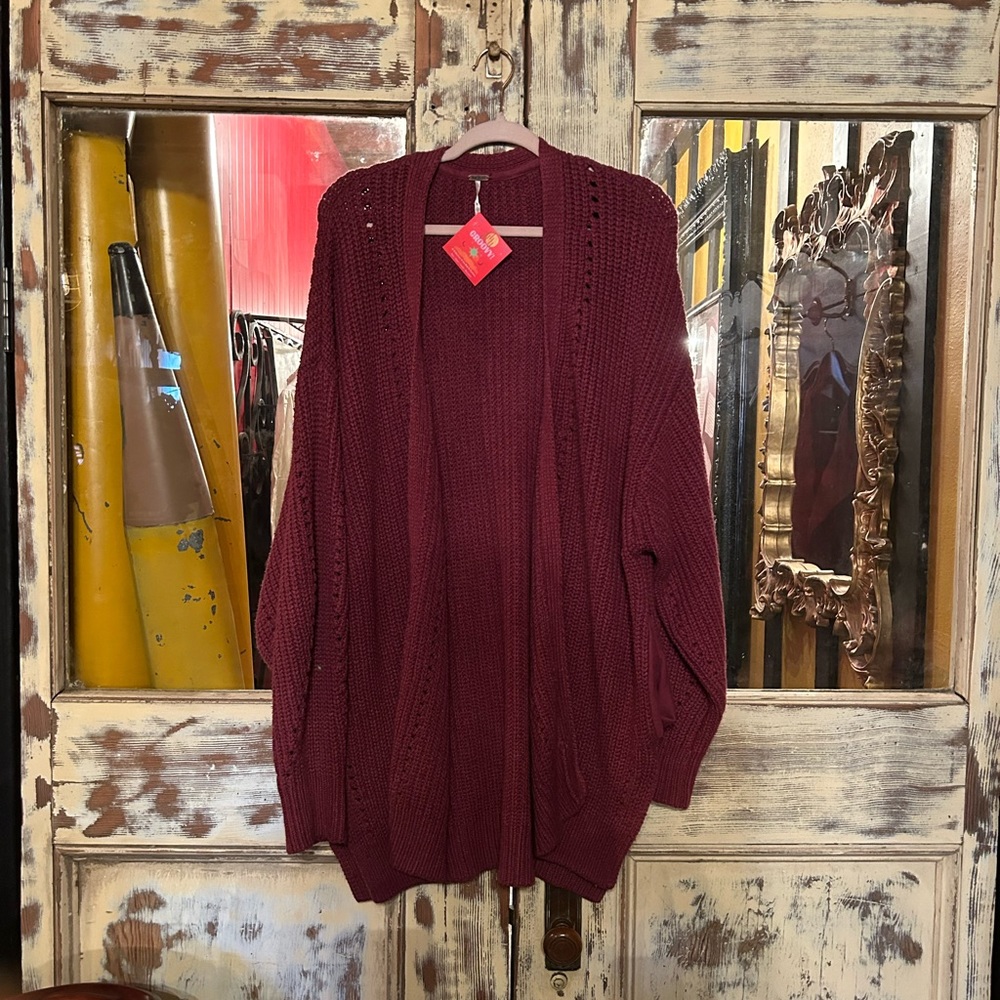 Free People Nightingale Cardigan sz M